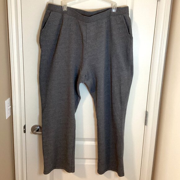 Northern Reflections Women's Gray Fleece Sweatpants Size XXL Warm Comfy - Picture 1 of 7